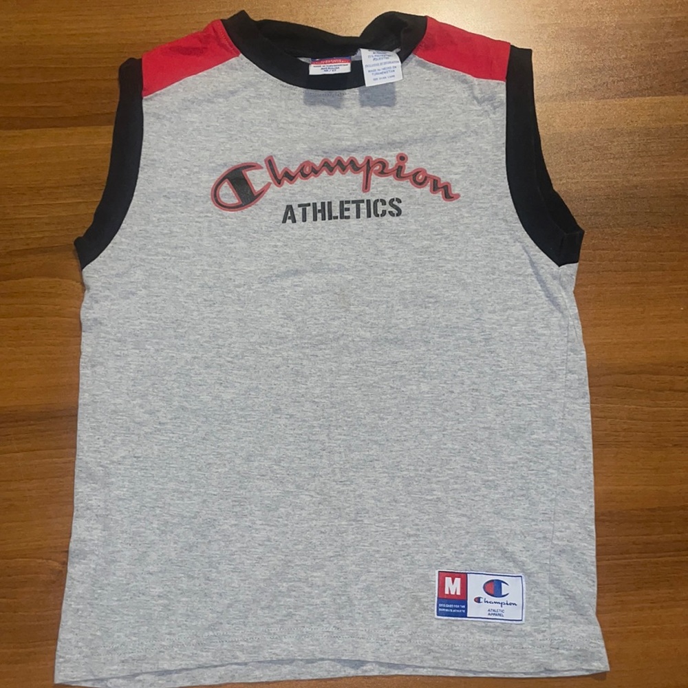 Boys champion athletic sleeveless shirt